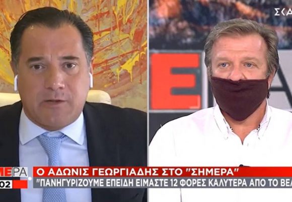 «Μαλλιοτράβηγμα»  στον αέρα του ΣΚΑΙ: Άγριος καβγάς Άδωνι με δημοσιογράφο για τους νεκρούς