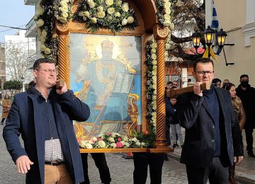 Λαμπρά εόρτασε η Αμαλιάδα τον Στύλο και εδραίωμα της Ορθοδοξίας και Προστάτη της Μέγα Αθανάσιο!