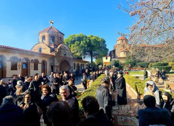 Πανηγύρισε η Ιερά Μονή Οσίου Εφραίμ Κονταριώτισσας Πιερίας