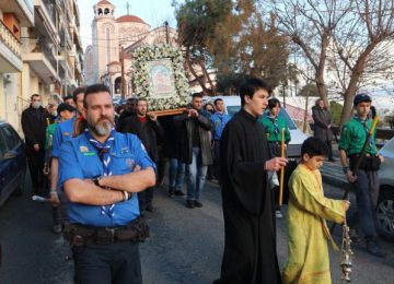 Ι.Μ.ΝΕΑΠΟΛΕΩΣ: Η Πανήγυρη στον Ιερό Ναό Αγίων Θεοδώρων Συκεών