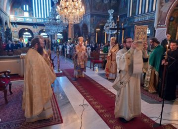 Κυριακή της Σταυροπροσκυνήσεως στον Ιερό Καθεδρικό Ναό Αποστόλου Παύλου Κόρινθου