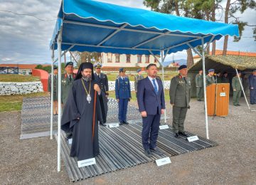 Μαρωνείας Παντελεήμων: Τέλεσε την Ορκωμοσία νεοσυλλέκτων οπλιτών της 2023 Β ΕΣΣΟ