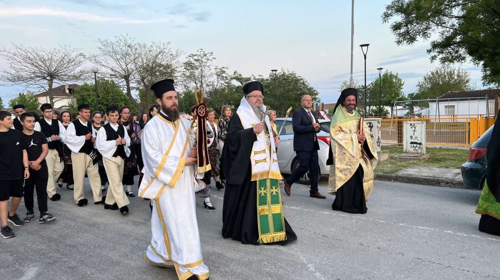 ΛΑΡΙΣΑ: Ο Εσπερινός της Ανακομιδής των Λειψάνων του Αγίου Αθανασίου στο Κουλούρι