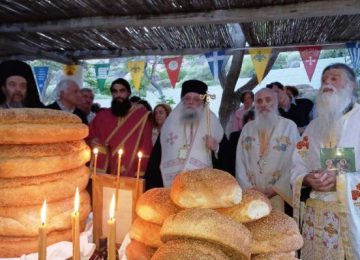 Πανηγυρικός Εσπερινός Αγίου Παχωμίου στον Χείμαρρο Νάξου