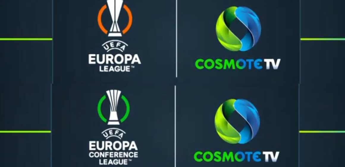 UEFA Europa & Conference League: ΑΕΚ, Παναθηναϊκός, Ολυμπιακός και ΠΑΟΚ συνεχίζουν το ευρωπαϊκό τους ταξίδι στην COSMOTE TV