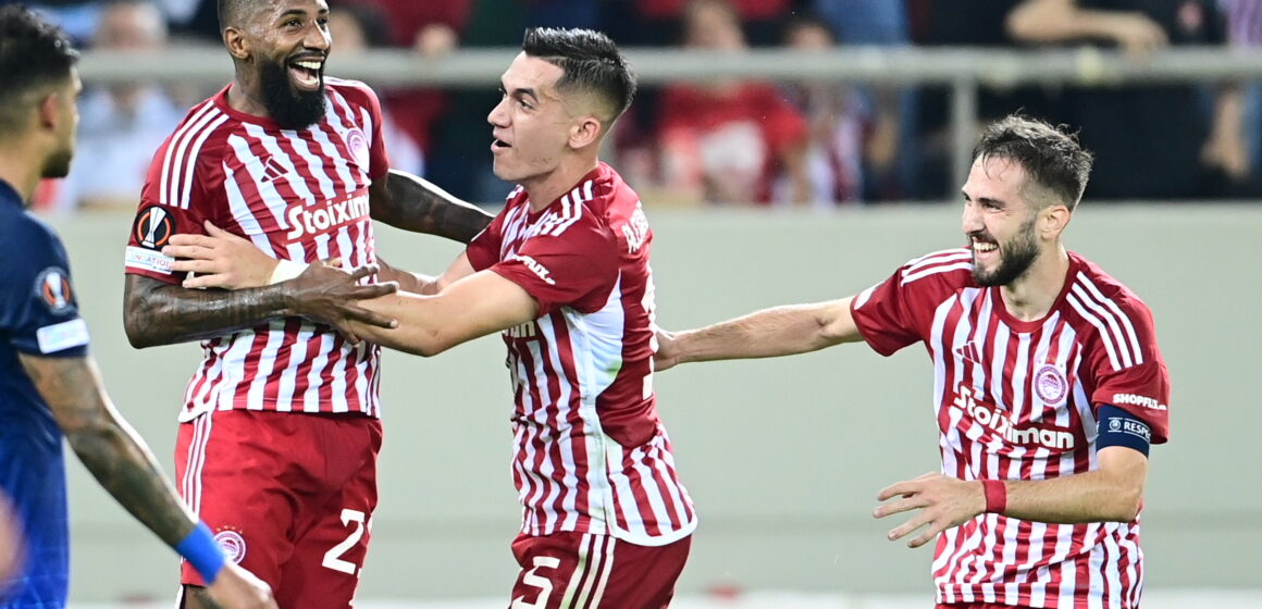 Europa League: Η βαθμολογία στον όμιλο του Ολυμπιακού