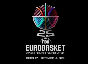 Eurobasket 2025: Παρουσιάστηκε το λογότυπο της διοργάνωσης