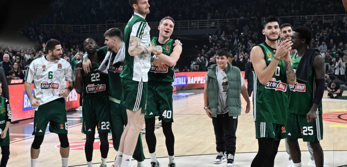 Bαθμολογία Euroleague: Παρέμεινε σε τροχιά τετράδας ο Παναθηναϊκός